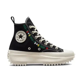 Run Star Hike Platform High “Floral Embroidery”
