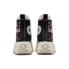 Run Star Hike Platform High “Floral Embroidery”