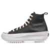Run Star Hike Platform Metallic & Leather High Top “Black”