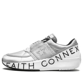 Run Star x Faith Connexion Low Top Metal Silver