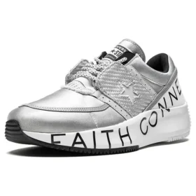 Run Star x Faith Connexion Low Top Metal Silver