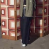 Seasonal Wide Leg Woven Pants Asia Sizing “Black”