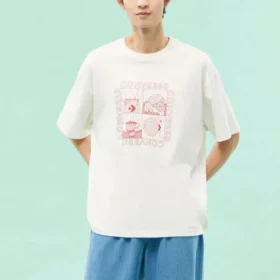 Sensory Graphic T-Shirt Asia Sizing “White”