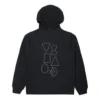 Shapes Graphic Bubble Pullover Hoodie Asia Sizing “Black”