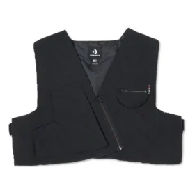 Shapes Irregular Patchwork Short Vest Asia Sizing “Black”