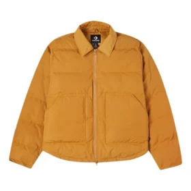 Short Down Puffer Jacket Asia Sizing “Wheat”