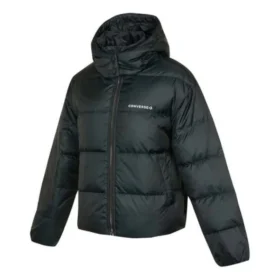 Short Down Textile Jacket Asia Sizing “Black”