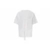 Short-sleeved with back lace design