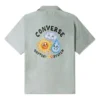 Skate Woven Polo Shirt Asia Sizing “Alligator Friend”
