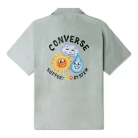 Skate Woven Polo Shirt Asia Sizing “Alligator Friend”
