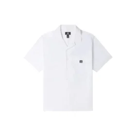 Skate Woven Polo Shirt Asia Sizing “White”