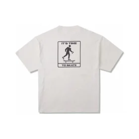 Skateboard Pocket Tee Asia Sizing “Beige”