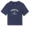 Skateboard Tee “Navy”