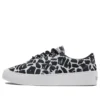 Skidgrip Stylish Low Top Casual Canvas Shoes Black Gray Printing “Black Gray”