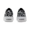 Skidgrip Stylish Low Top Casual Canvas Shoes Black Gray Printing “Black Gray”