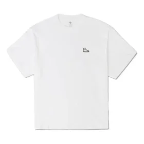 Sneaker Patch Back Tee Asia Sizing “White”