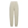 Solid Color Lacing Bundle Feet Sports Pants/Trousers/Joggers Khaki