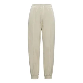 Solid Color Lacing Bundle Feet Sports Pants/Trousers/Joggers Khaki