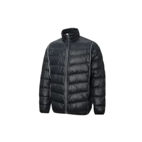 Stand Collar Light Puffer Jacket Asia Sizing “Black”