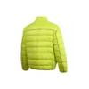 Stand Collar Light Puffer Jacket Asia Sizing “Fluorescent Green”