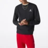 Star Chevron EMB Crew Sweatshirt Asia Sizing “Black”