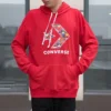 Star Chevron Hoodie Asia Sizing “Red”