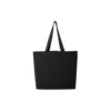 Star Chevron Tote Bag “Black”