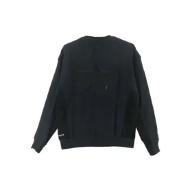 Star Crewneck Sweatshirt Asia Sizing “Black”