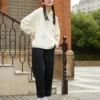 Star Hoodie Asia Sizing “Milk White”