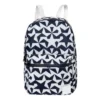 Star Logo Backpack “White Navy”