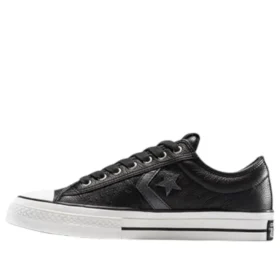 Star Player 76 Leather & Metallic “Black White”