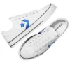 Star Player 76 Leather & Metallic “Vintage White Blue Black”