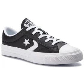Star Player Ox Black Leather Black