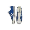 Star Player Retro Casual Skateboarding Shoes Unisex Blue White