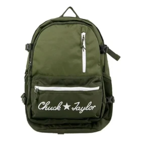 Straight Edge Chuck Taylor Logo Backpack “Olive Green”