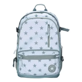 Straight Edge Printed Backpack “Aqua Mist”
