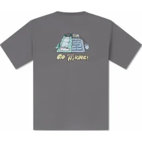 Summer Outdoor Graphic T-Shirt Asia Sizing “Grey”