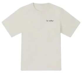 Summer Verbiage T-Shirt Asia Sizing “White”