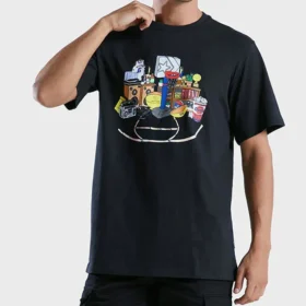 Throwback T-Shirt Asia Sizing “Black”
