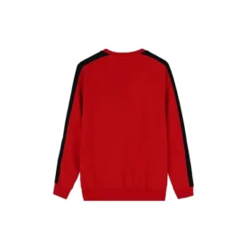 Track Taping Crew Neck Sweatshirt Asia Sizing “Red”