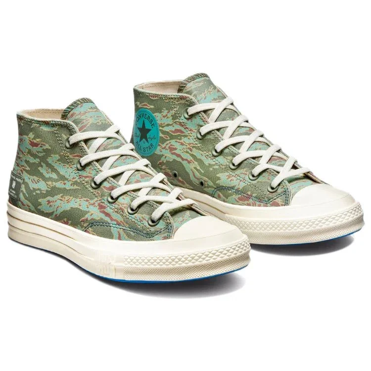 Undefeated x Half Chuck 70 Mid “Tiger Camo Print” Undefeated x Half Chuck 70 Mid “Tiger Camo Print”