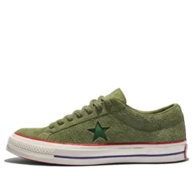 Undefeated x One Star Suede Low “Olive”