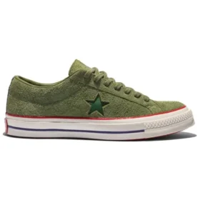 Undefeated x One Star Suede Low “Olive”