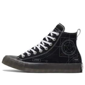 Untitled Canvas Shoes Black/White