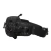 Utility Camo Waist Bag “Black”