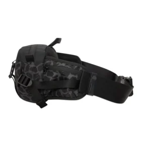 Utility Camo Waist Bag “Black”