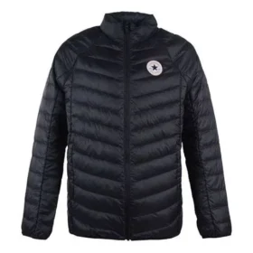 Windproof Down Warm Jacket Asia Sizing “Black”