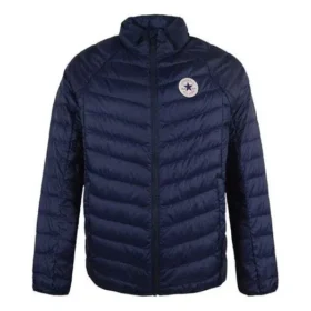 Windproof Down Warm Jacket Asia Sizing “Navy”