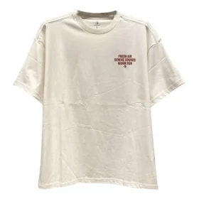 Word Chevron Logo T-Shirt Asia Sizing “Beige”