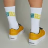 Wordmark Logo Single Crew Socks “White”